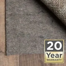 20 year warranty area rug pad | Location Carpet Co